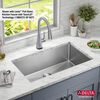 32&rdquo; Undermount Stainless Steel Single Bowl Kitchen Sink&nbsp;with Accessories